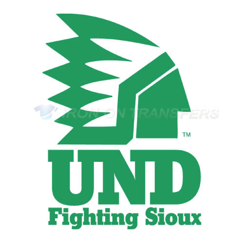 North Dakota Fighting Sioux Iron-on Stickers (Heat Transfers)NO.5586